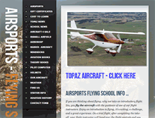 Tablet Screenshot of airsports.net